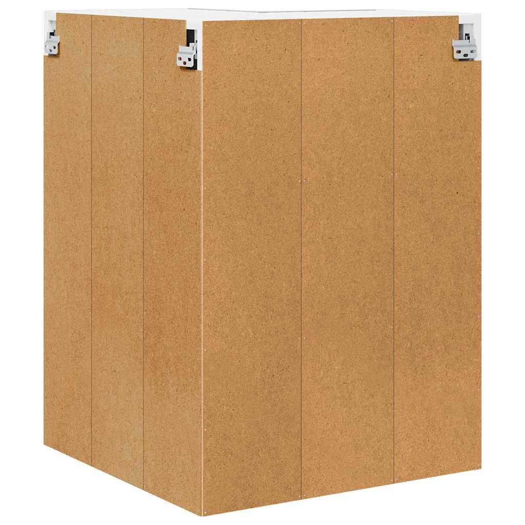 Armadio pensile Grigio Cemento e Bianco 57 x 57 x 80 cm | homemem39