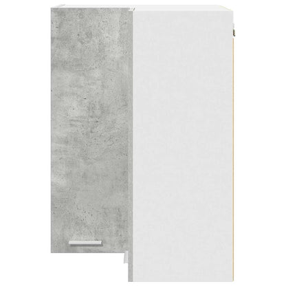 Armadio pensile Grigio Cemento e Bianco 57 x 57 x 80 cm | homemem39