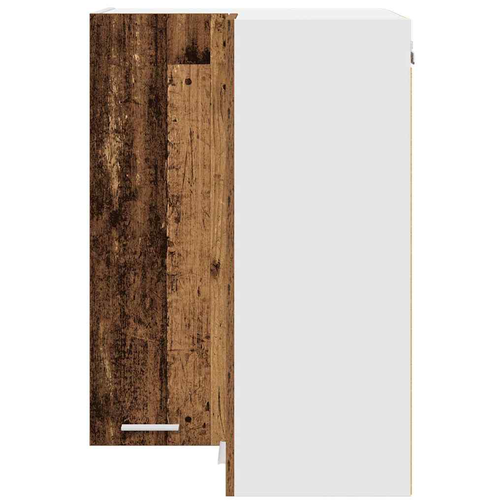 Armadio pensile Legno Antico e Bianco 57 x 57 x 80 cm | homemem39