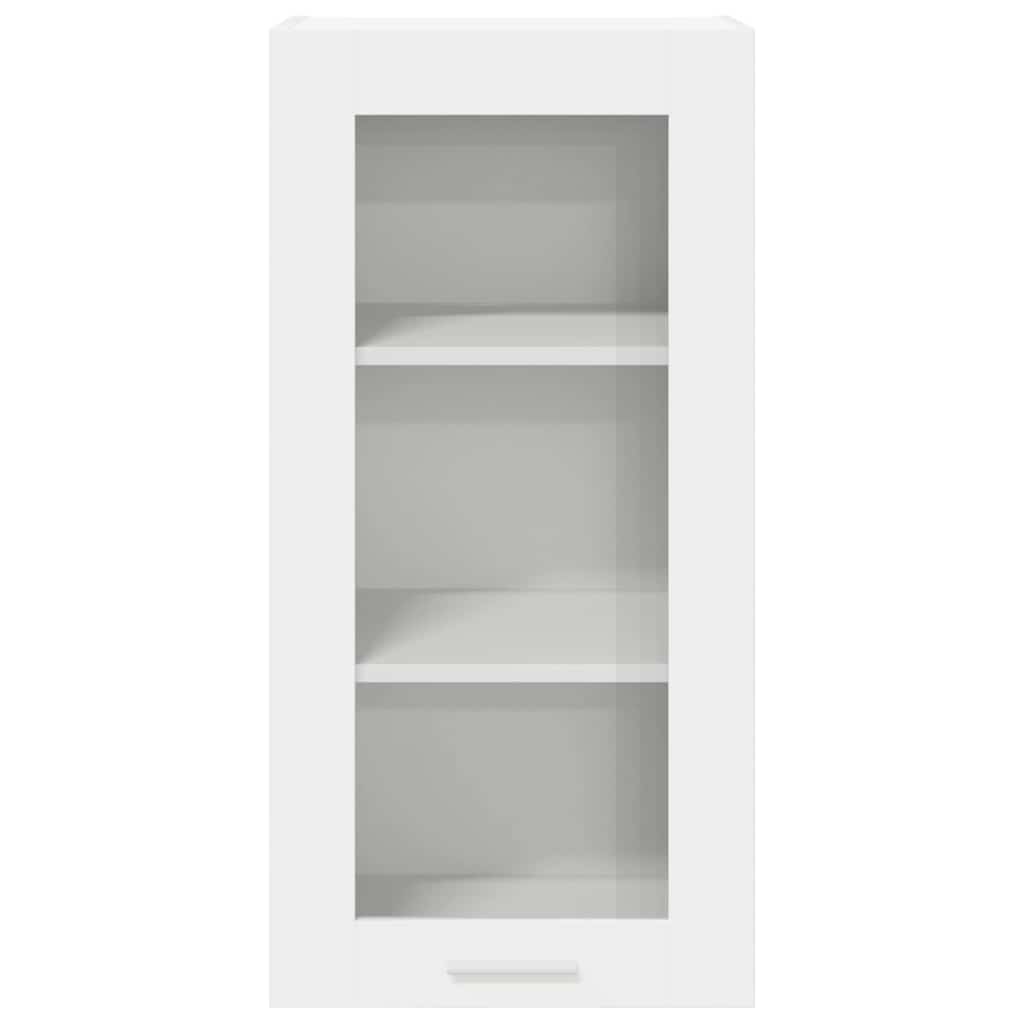 Armadio pensile 2 pcs Bianco 40 x 31 x 80 cm Legno multistrato | homemem39