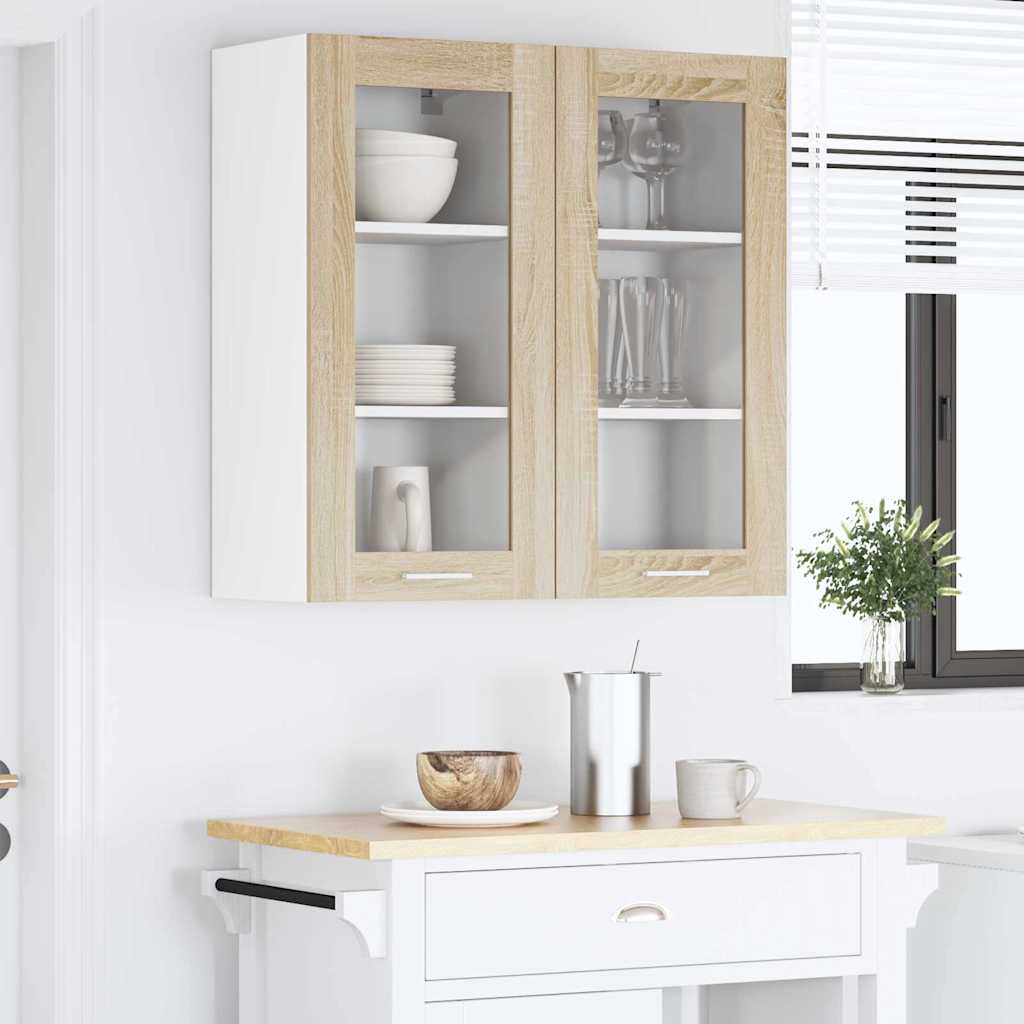Armadio pensile Rovere Sonoma 40 x 31 x 80 cm Legno multistrato | homemem39