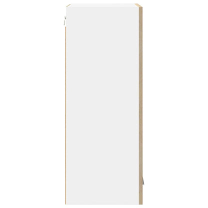 Armadio pensile con porta 2 pcs Rovere Sonoma 40 x 31 x 80 cm | homemem39