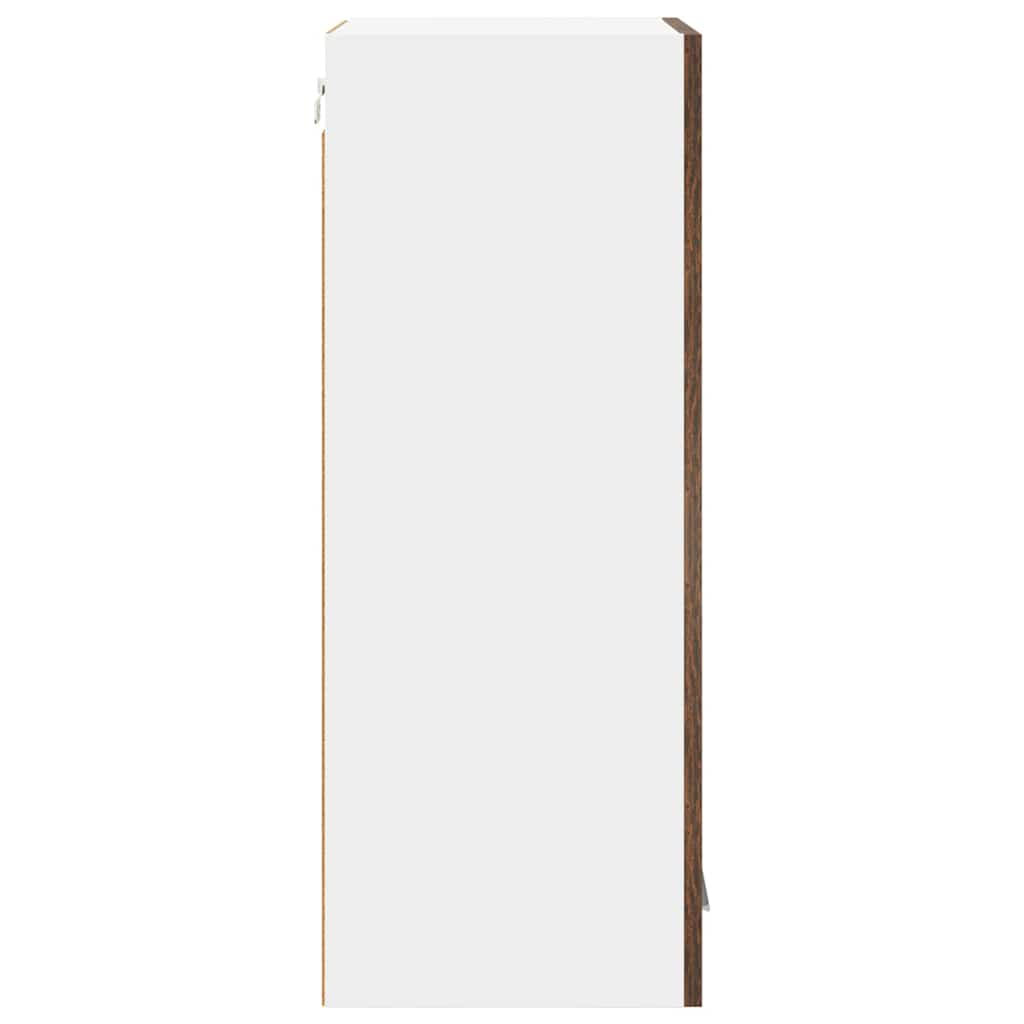 Armadio pensile con porta 2 pcs Rovere fumé 40 x 31 x 80 cm | homemem39
