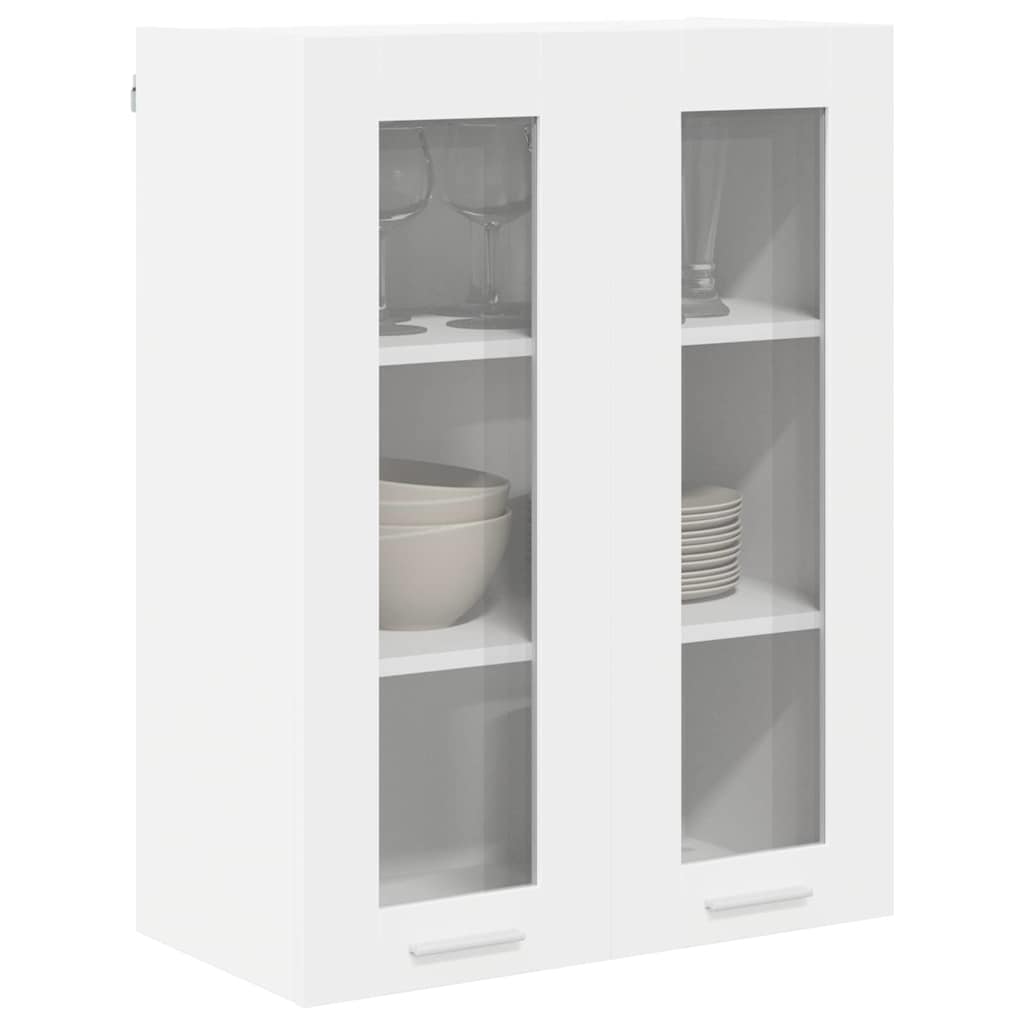 Armadio pensile Bianco 60 x 31 x 80 cm Legno multistrato | homemem39