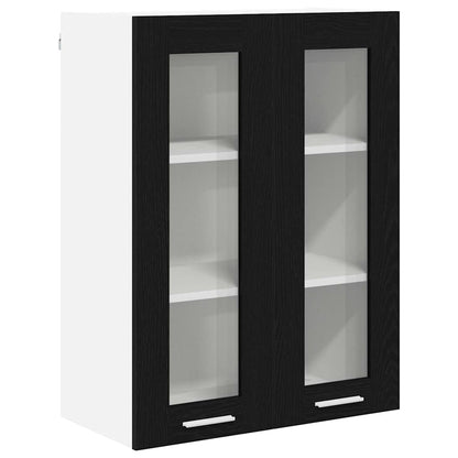 Armadio pensile Rovere Nero 60 x 31 x 80 cm Legno multistrato | homemem39