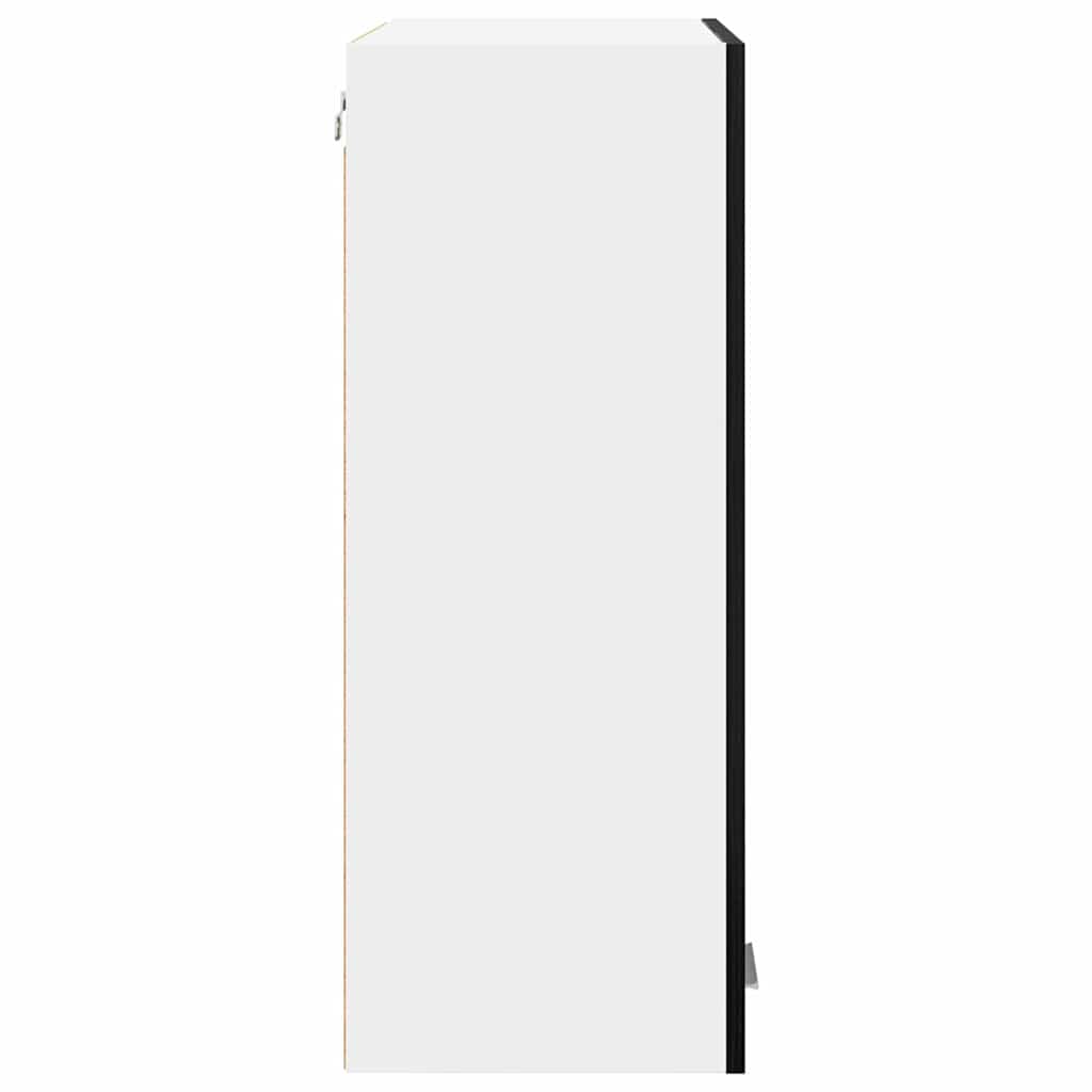 Armadio pensile Rovere Nero 60 x 31 x 80 cm Legno multistrato | homemem39