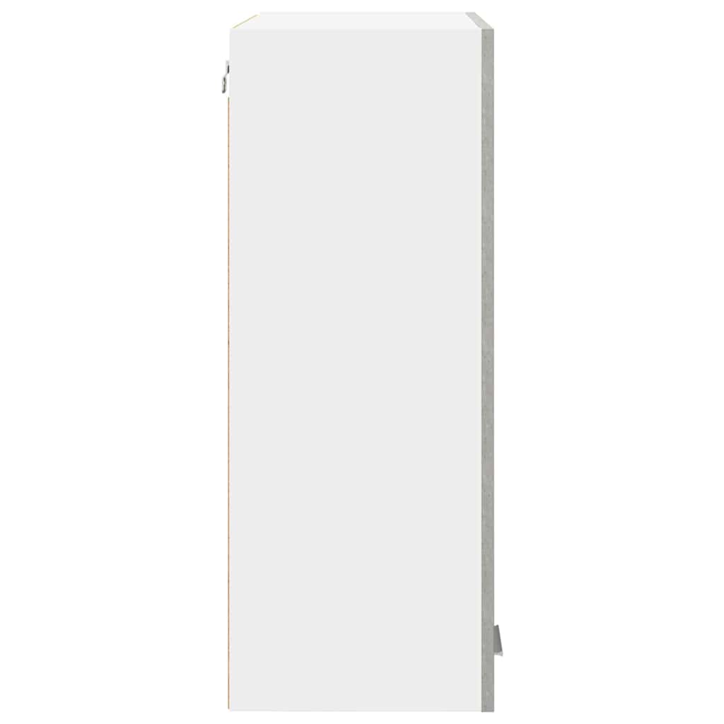 Armadio pensile con porta Grigio cemento 60 x 31 x 80 cm | homemem39