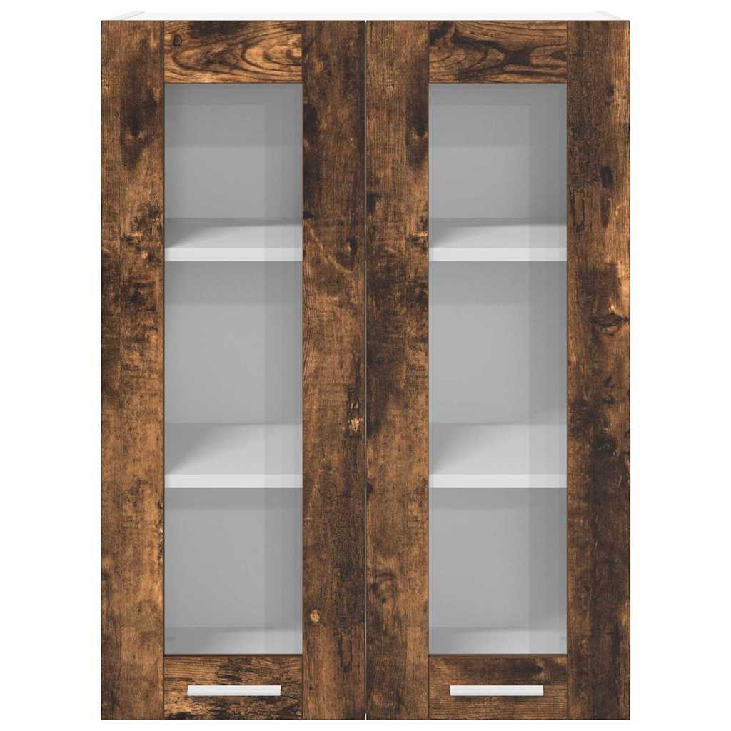 Armadio pensile Rovere fumé 60 x 31 x 80 cm Legno multistrato | homemem39