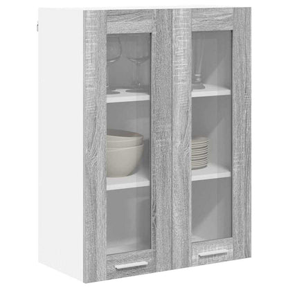 Armadio pensile Grigio Sonoma 60 x 31 x 80 cm Legno multistrato | homemem39