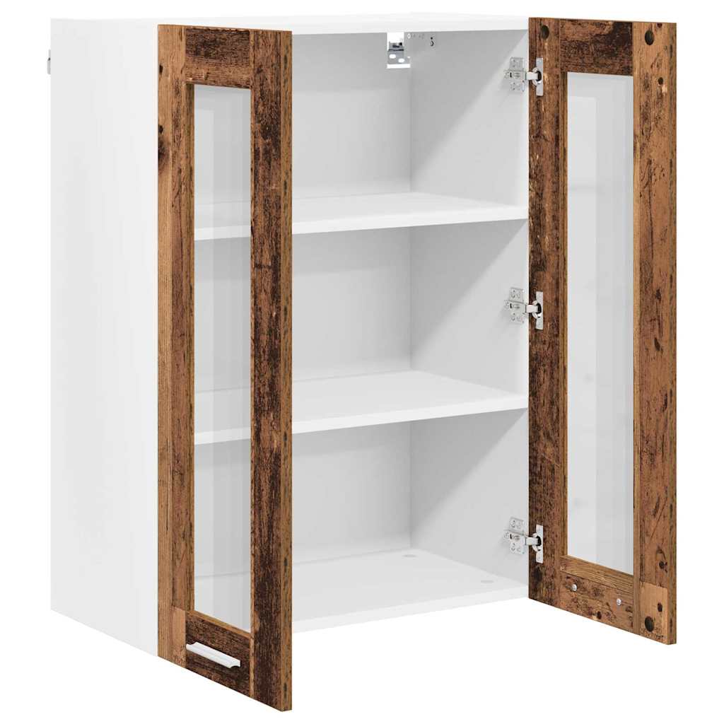 Armadio pensile Legno vecchio 60 x 31 x 80 cm Legno multistrato | homemem39