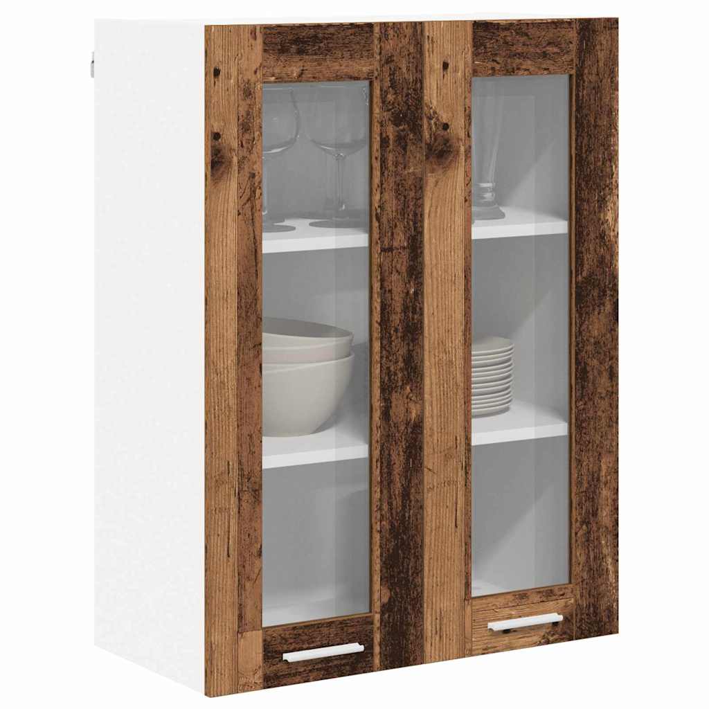 Armadio pensile Legno vecchio 60 x 31 x 80 cm Legno multistrato | homemem39