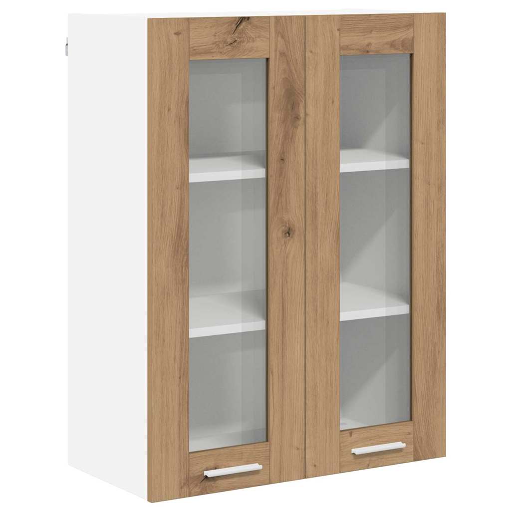 Armadio pensile Riga Rovere artigianale 60 x 31 x 80 cm | homemem39
