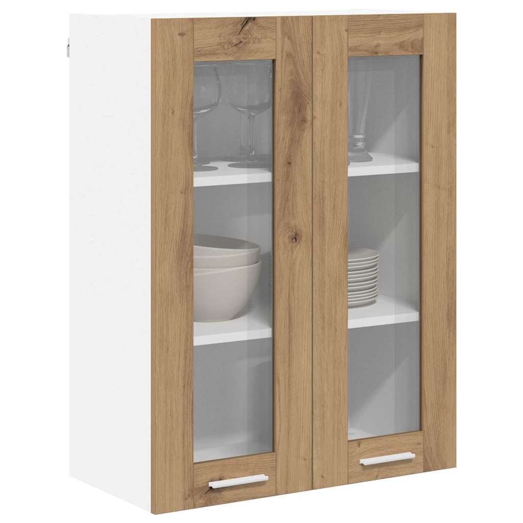 Armadio pensile Riga Rovere artigianale 60 x 31 x 80 cm | homemem39