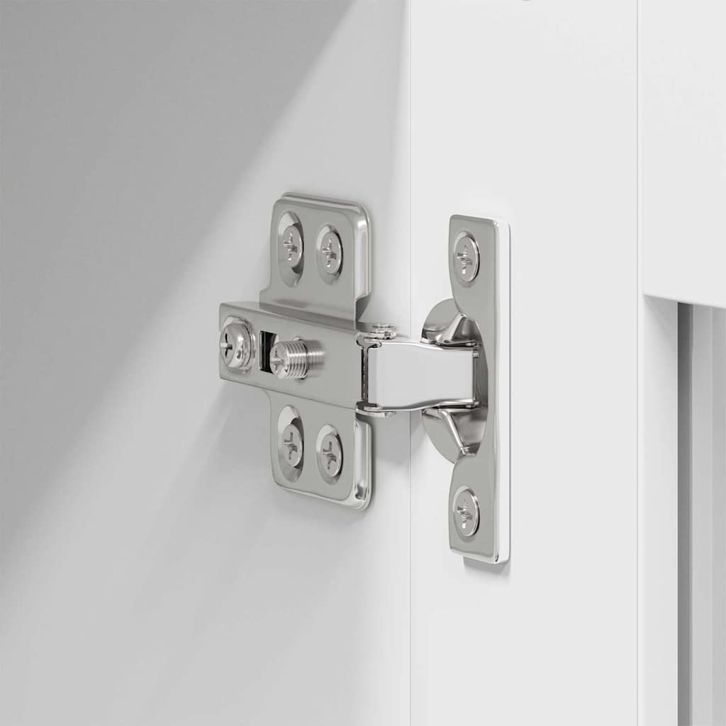 Armadio pensile Bianco 80 x 31 x 80 cm Legno multistrato | homemem39