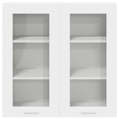 Armadio pensile Bianco 80 x 31 x 80 cm Legno multistrato | homemem39