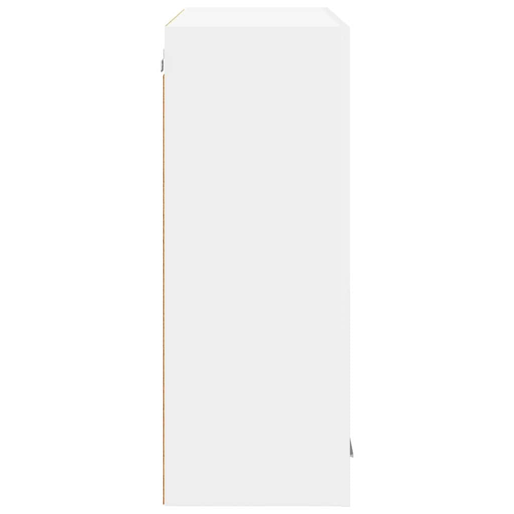 Armadio pensile Bianco 80 x 31 x 80 cm Legno multistrato | homemem39