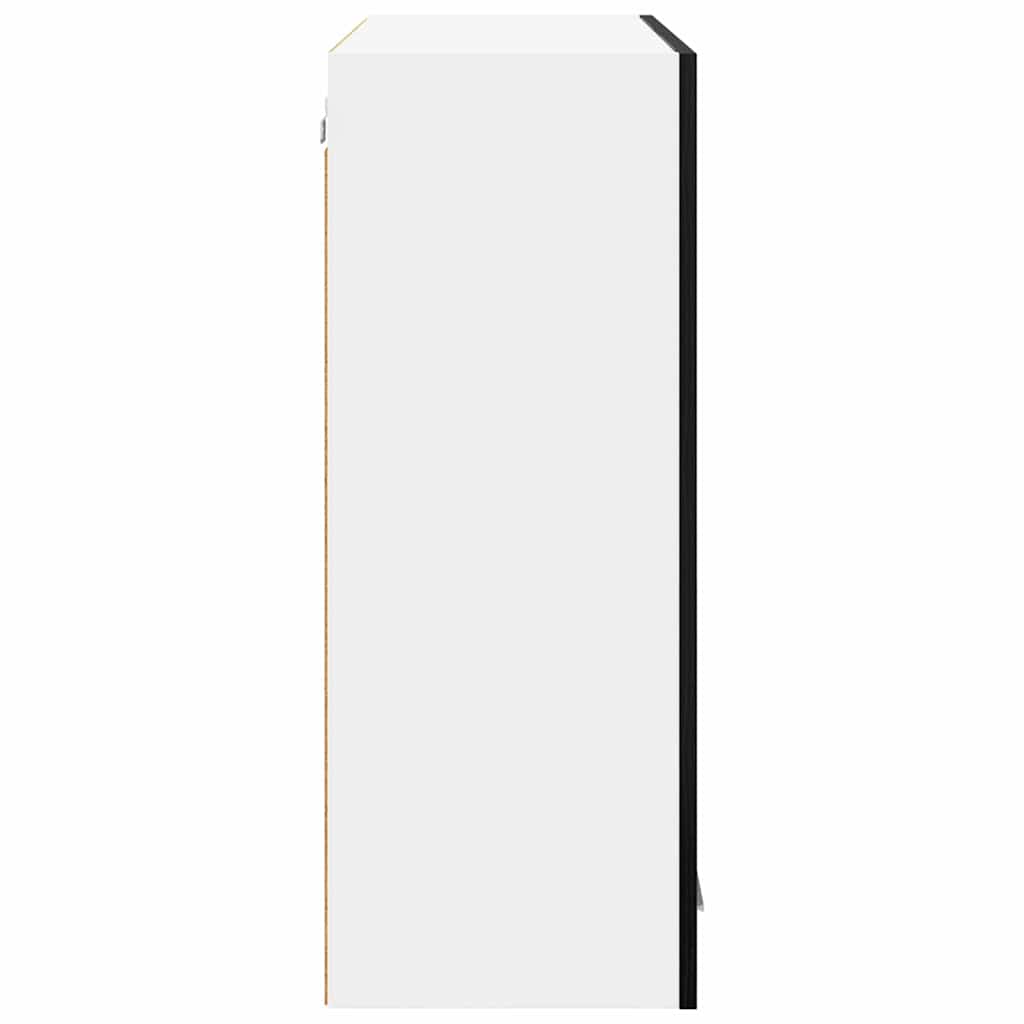 Armadio pensile Rovere Nero 80 x 31 x 80 cm Legno multistrato | homemem39