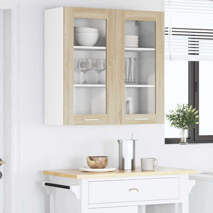 Armadio pensile Rovere Sonoma 80 x 31 x 80 cm Legno multistrato | homemem39