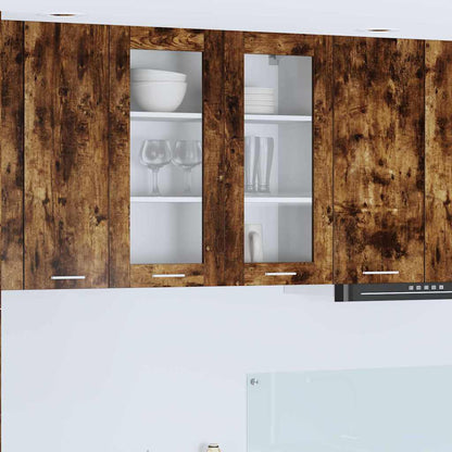 Armadio pensile Rovere fumé 80 x 31 x 80 cm Legno multistrato | homemem39