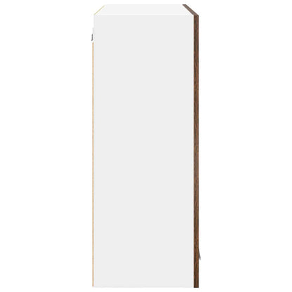 Armadio pensile Rovere fumé 80 x 31 x 80 cm Legno multistrato | homemem39
