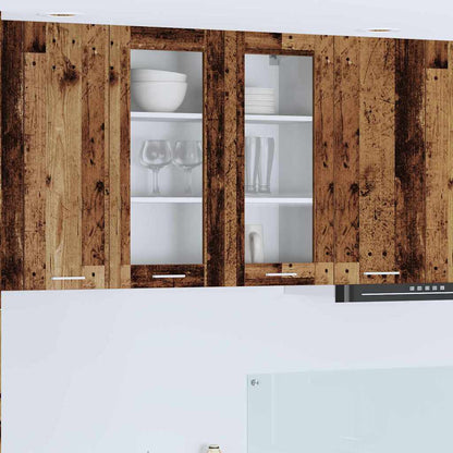 Armadio pensile Legno vecchio 80 x 31 x 80 cm Legno multistrato | homemem39