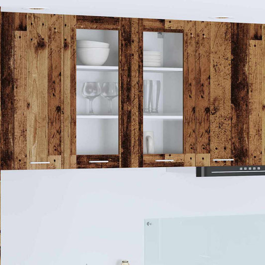 Armadio pensile Legno vecchio 80 x 31 x 80 cm Legno multistrato | homemem39