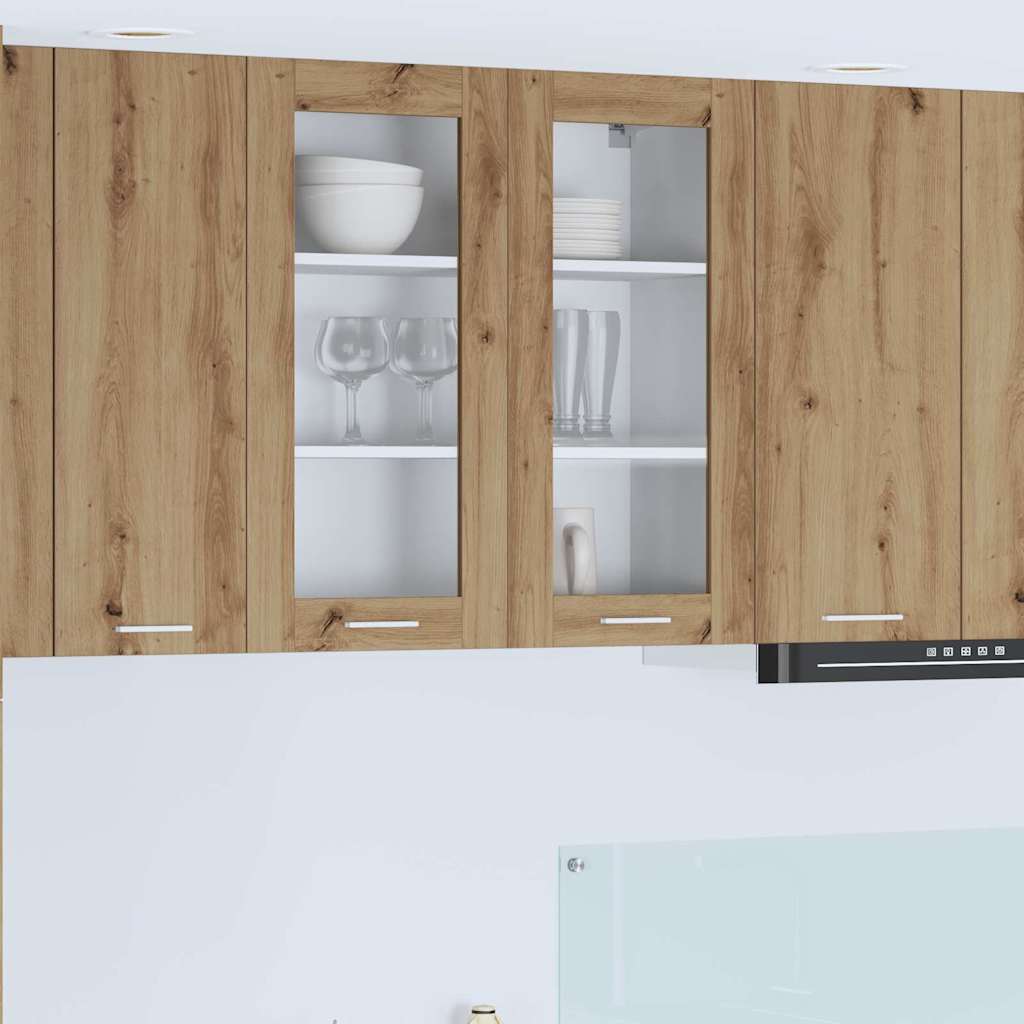 Armadio pensile Rovere artigianale 80 x 31 x 80 cm | homemem39