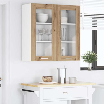 Armadio pensile Rovere artigianale 80 x 31 x 80 cm | homemem39
