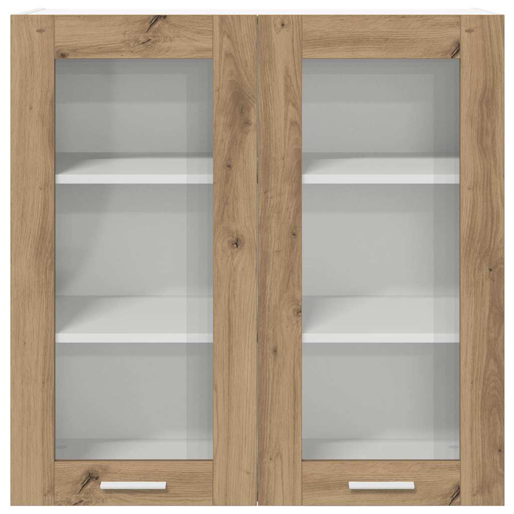 Armadio pensile Rovere artigianale 80 x 31 x 80 cm | homemem39