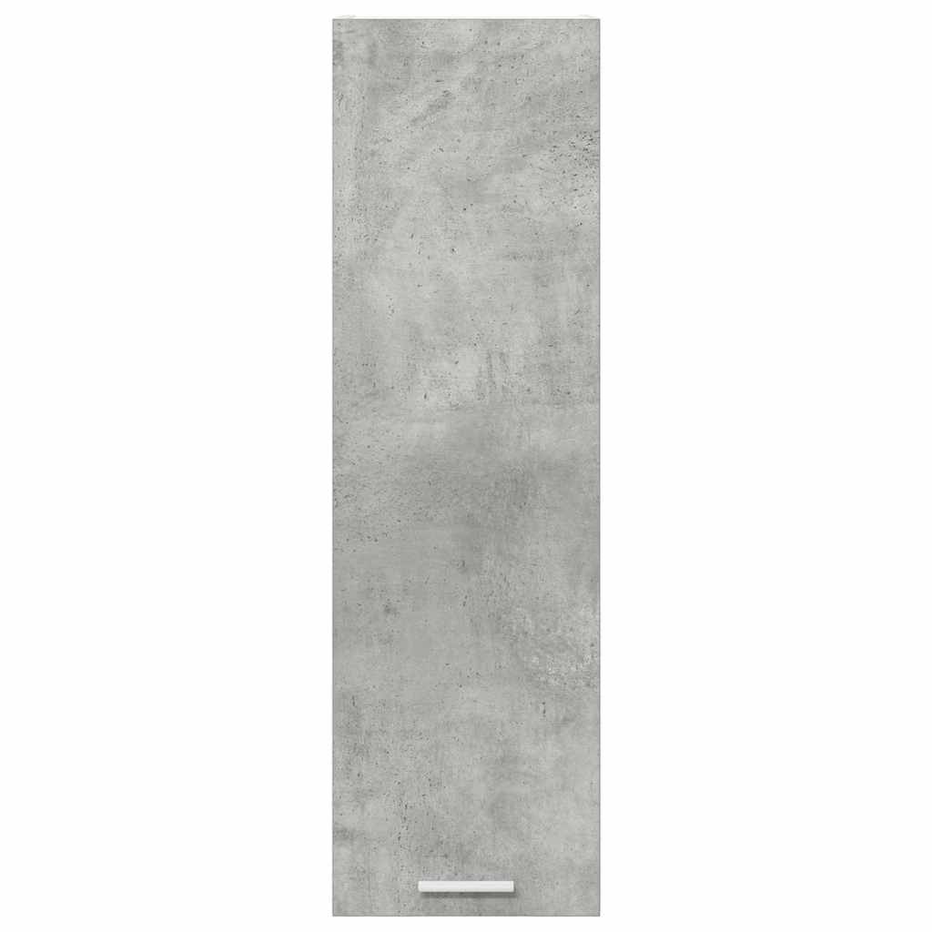 Armadio pensile con porta Grigio cemento 30 x 31 x 100 cm | homemem39
