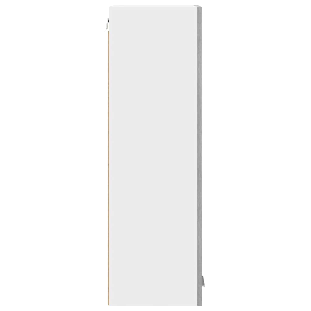 Armadio pensile con porta Grigio Sonoma 30 x 31 x 100 cm | homemem39