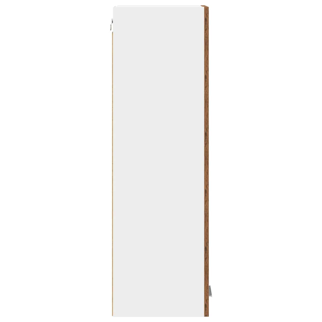 Armadio pensile con porta Legno vecchio 30 x 31 x 100 cm | homemem39