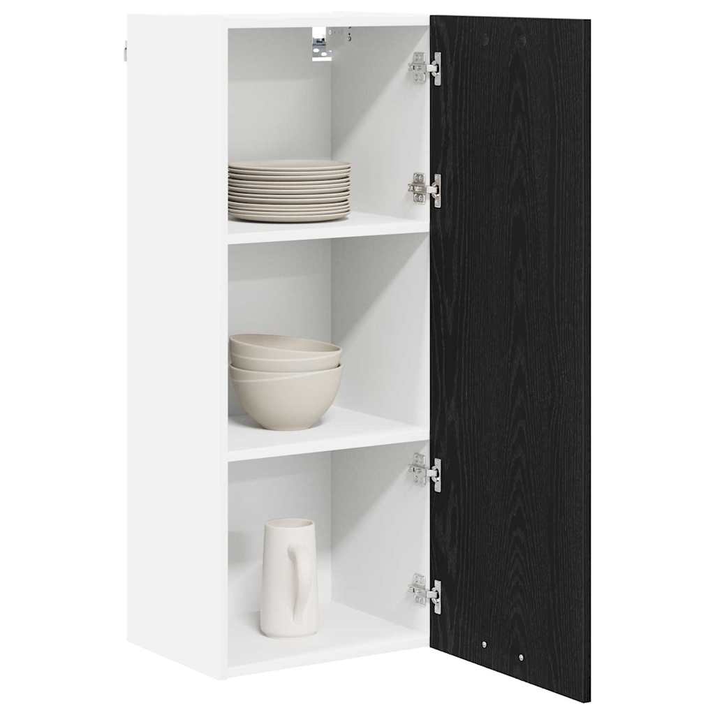 Armadio pensile Rovere Nero 40 x 31 x 100 cm Legno multistrato | homemem39