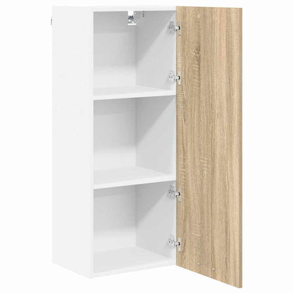Armadio pensile con porta Rovere Sonoma 40 x 31 x 100 cm | homemem39