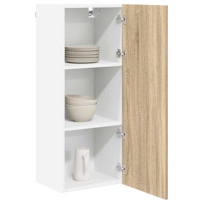 Armadio pensile con porta Rovere Sonoma 40 x 31 x 100 cm | homemem39