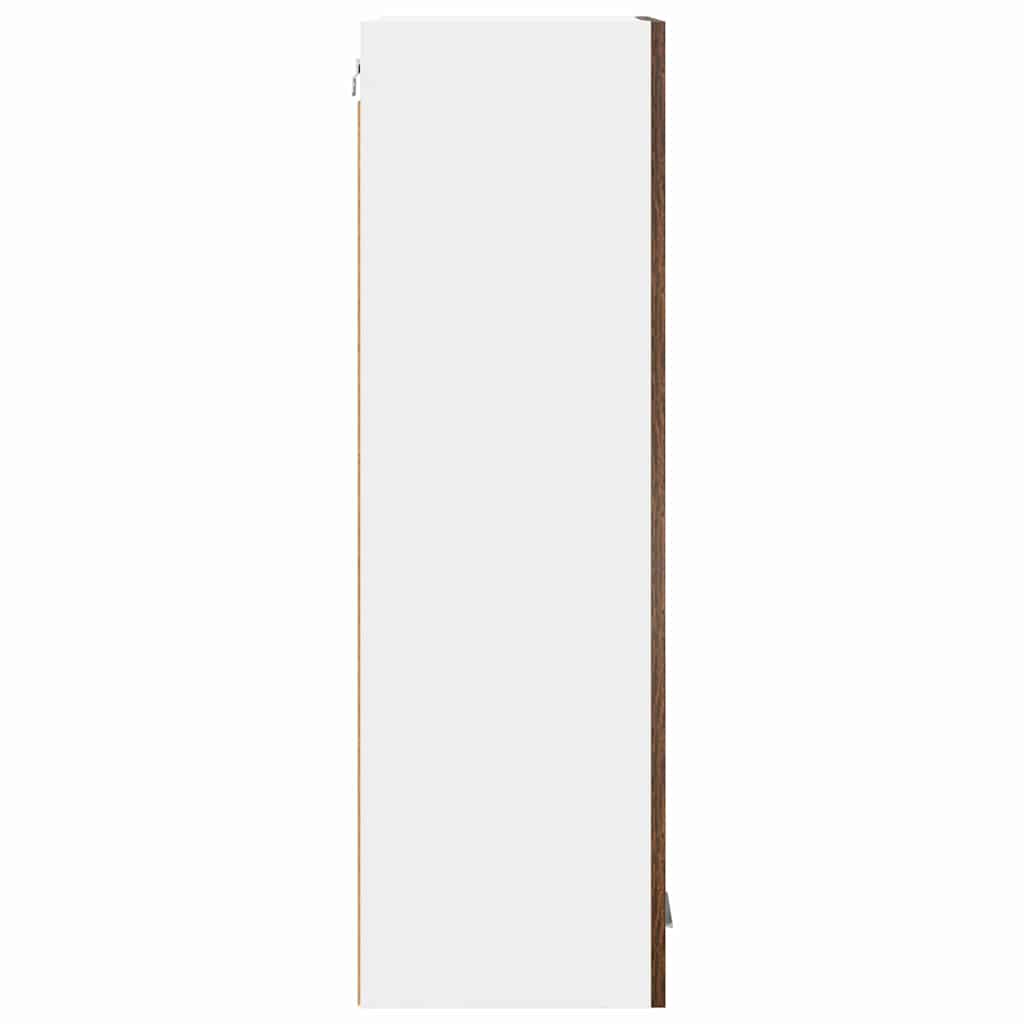 Armadio pensile Rovere fumé 40 x 31 x 100 cm Legno multistrato | homemem39