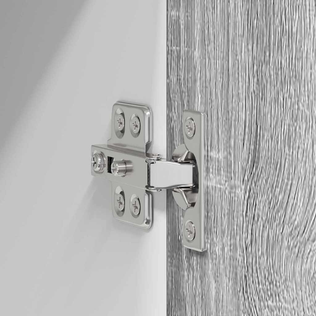 Armadio pensile con porta Riga Grigio Sonoma 40 x 31 x 100 cm | homemem39