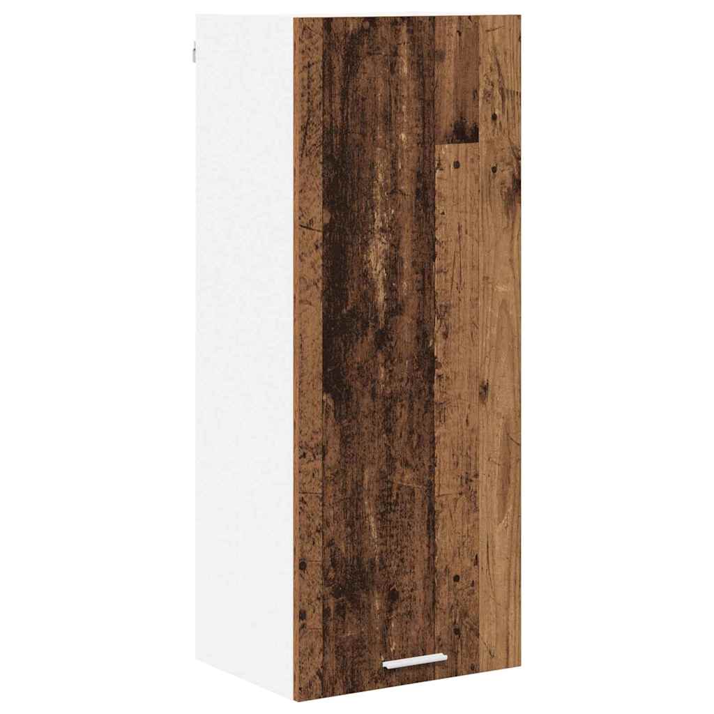 Armadio pensile con porta Legno vecchio 40 x 31 x 100 cm | homemem39