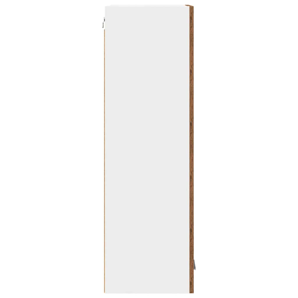Armadio pensile con porta Legno vecchio 40 x 31 x 100 cm | homemem39