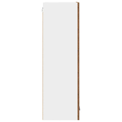 Armadio pensile con porta Legno vecchio 40 x 31 x 100 cm | homemem39