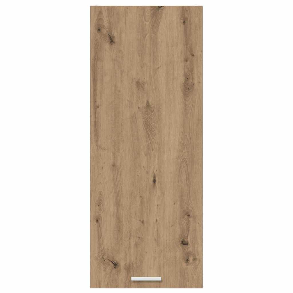Armadio pensile con porta Rovere artigianale 40 x 31 x 100 cm | homemem39