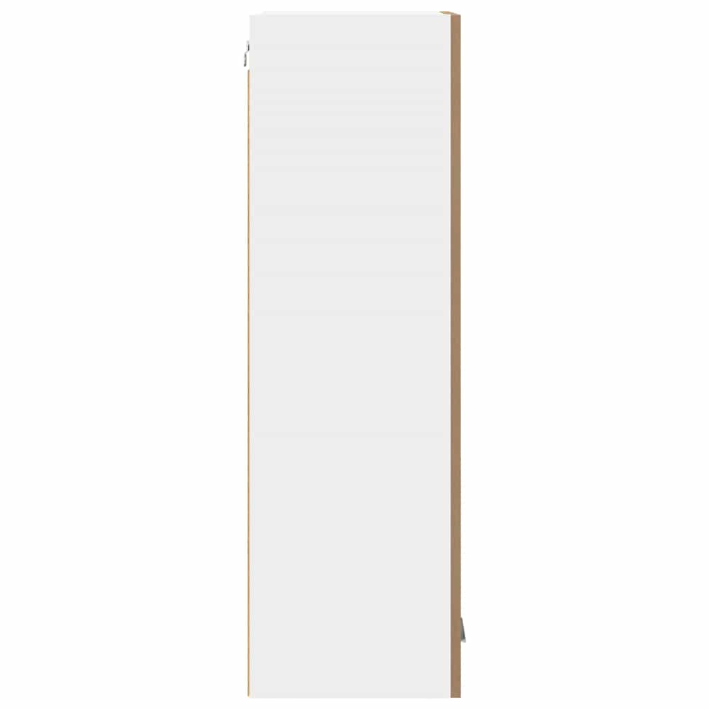 Armadio pensile con porta Rovere artigianale 40 x 31 x 100 cm | homemem39
