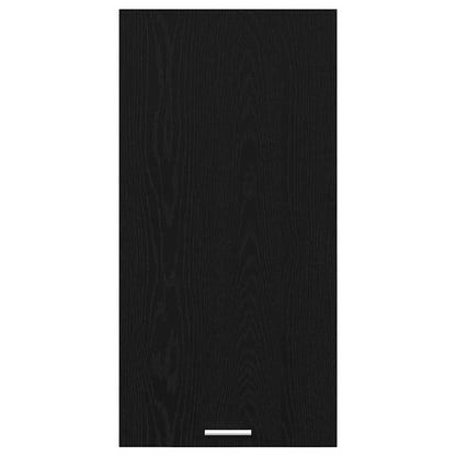 Armadio pensile con porta Rovere Nero e Bianco 50 x 31 x 100 cm | homemem39