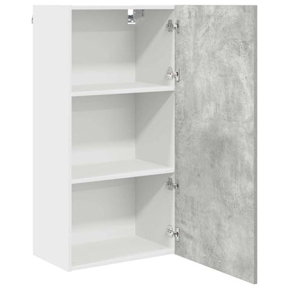 Armadio pensile Grigio Cemento e Bianco 50 x 31 x 100 cm | homemem39