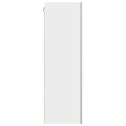 Armadio pensile Grigio Cemento e Bianco 50 x 31 x 100 cm | homemem39