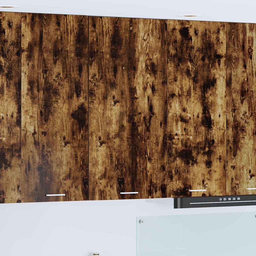 Armadio pensile Rovere Affumicato e Bianco 50 x 31 x 100 cm | homemem39