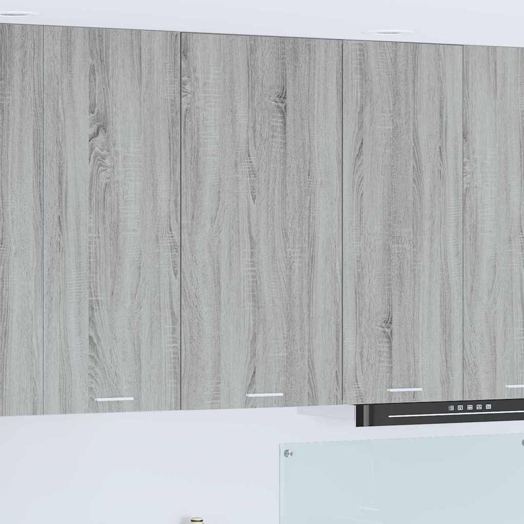 Armadio pensile Grigio Sonoma e Bianco 50 x 31 x 100 cm | homemem39