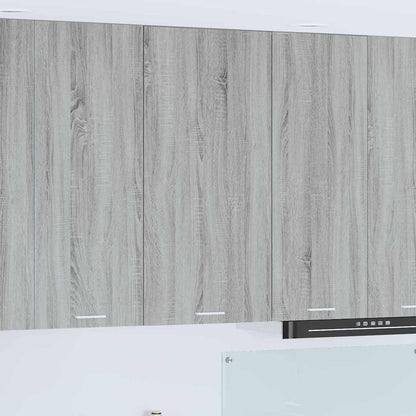 Armadio pensile Grigio Sonoma e Bianco 50 x 31 x 100 cm | homemem39
