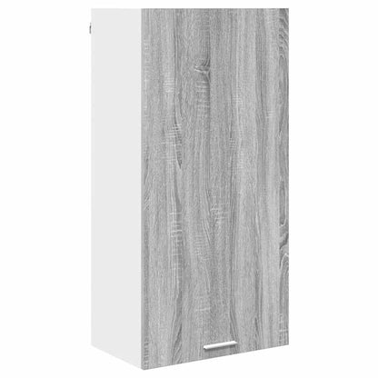 Armadio pensile Grigio Sonoma e Bianco 50 x 31 x 100 cm | homemem39