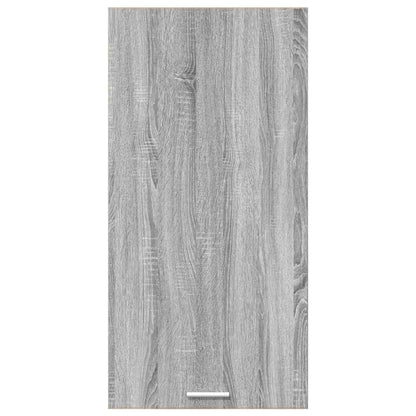 Armadio pensile Grigio Sonoma e Bianco 50 x 31 x 100 cm | homemem39